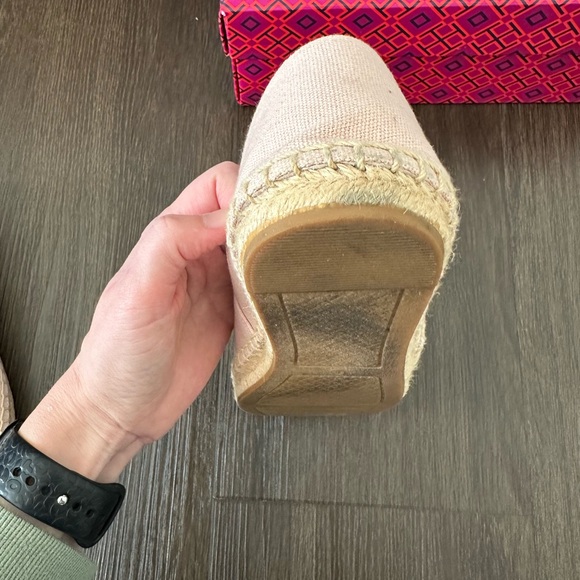 Tory Burch Pink and Brown Espadrilles - Picture 5 of 8